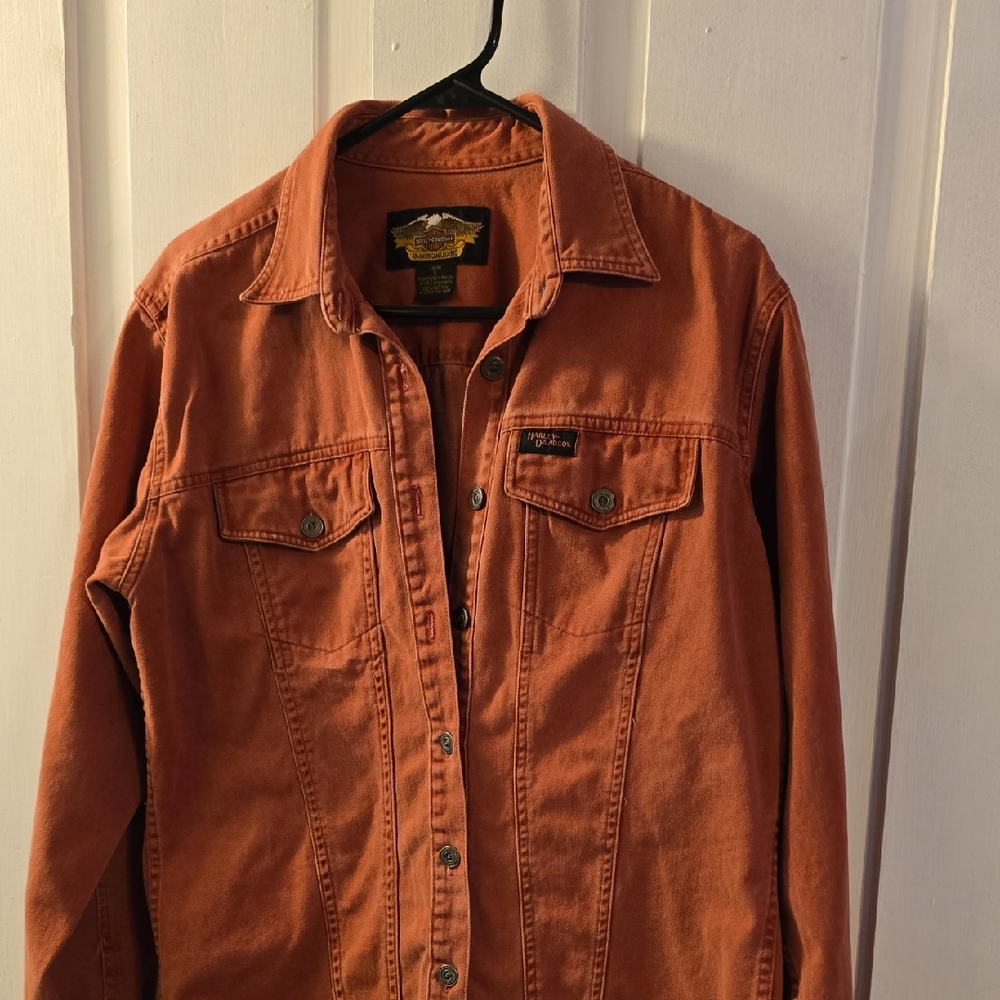 Women's Harley Davidson Heavy Shirt/light jacket